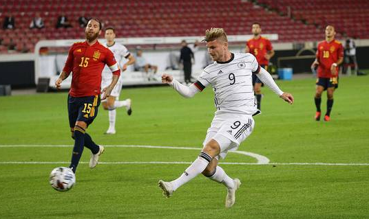 欧国联-德国1-1战平西班牙 维尔纳破门加亚读秒绝平 欧国联-德国1-1战平西班牙 维尔纳破门加亚读秒绝平