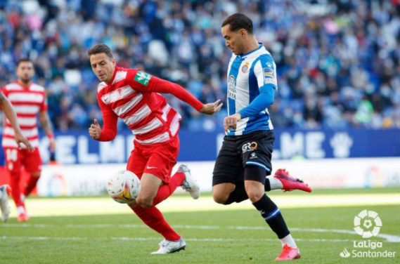 西甲-武磊第87分钟替补登场 西班牙人2-0格拉纳达 西甲-武磊第87分钟替补登场 西班牙人2-0格拉纳达