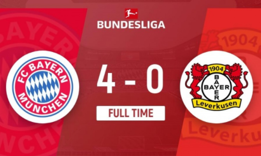 德甲-拜仁4-0大胜勒沃库森 穆夏拉两传一射穆勒传射马内破门 德甲-拜仁4-0大胜勒沃库森 穆夏拉两传一射穆勒传射马内破门